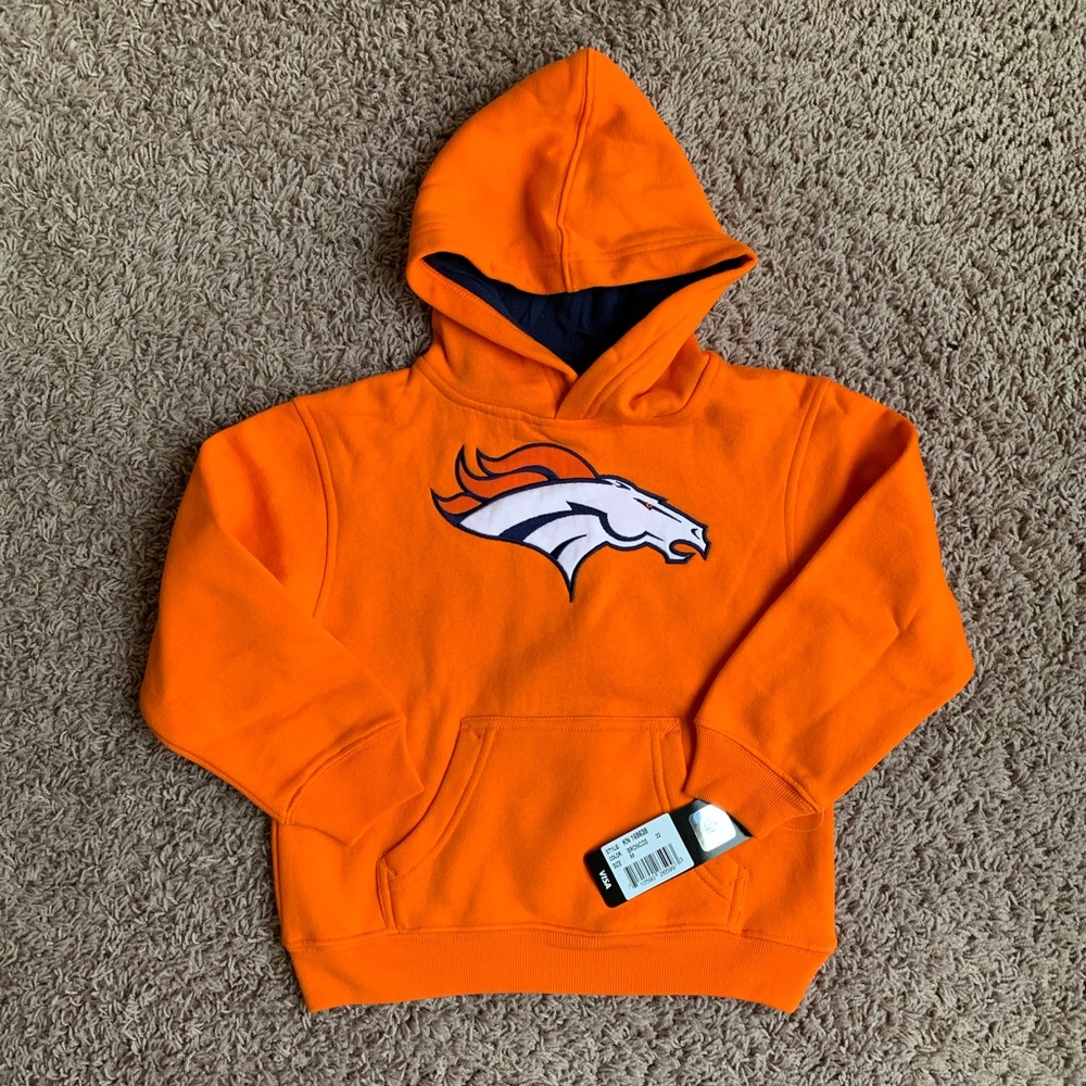 NWT Youth Medium (5-6) NFL Denver Broncos Hoodie